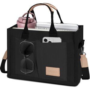 Women's Tote Purse Canvas Bag with Top Handle and Satchel Style